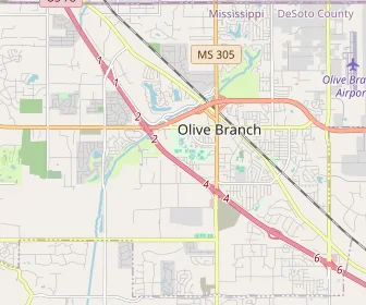 Area schools map